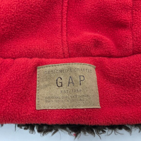 ❄️❤️GAP Kids/Teens Red Beanie  Size L (54–56 cm) - Picture 11 of 16